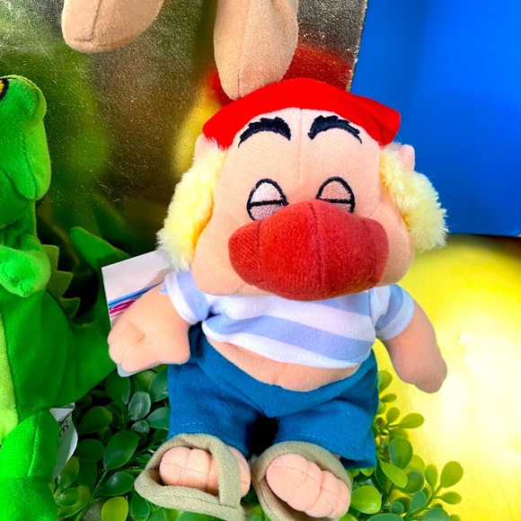 DISNEY EXCLUSIVE NWT VTG 90s PETER PAN RETIRED BEAN BAG PLUSH COMPLETE SET OF 5 - Picture 11 of 14